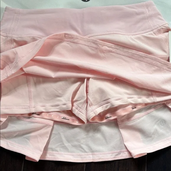LULULEMON PACE RIVAL MR SKIRT *REGULAR IN STRAWBERRY MILKSHAKE 🍓 SZ 4,6,8 NWT - Picture 6 of 16